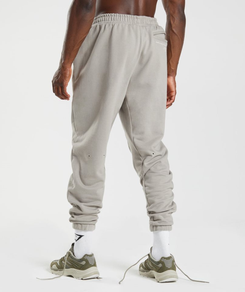 Pantalones Jogger Gymshark GS10 Year Hombre Gris Claro | ES1624-OF