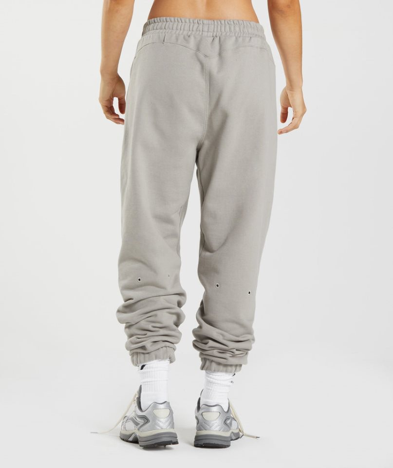 Pantalones Jogger Gymshark GS10 Year Mujer Gris | ES6752-FX