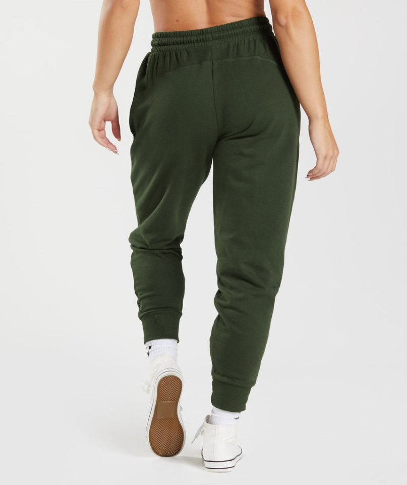 Pantalones Jogger Gymshark GS Power Mujer Verde Oliva | ES9824-KM