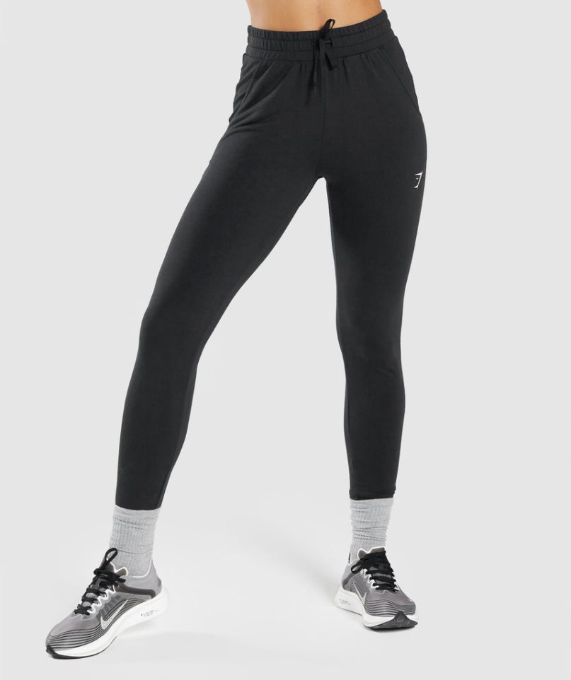 Pantalones Jogger Gymshark Pippa Entrenamiento Mujer Negras | ES2791-SO