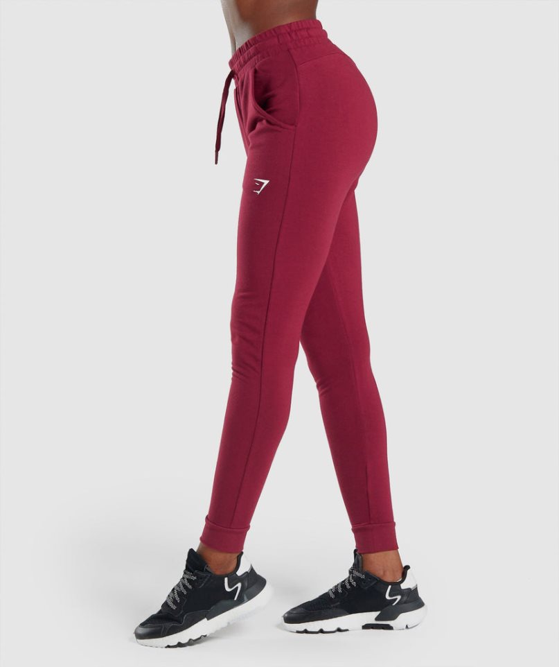 Pantalones Jogger Gymshark Pippa Entrenamiento Mujer Burdeos | ES9176-LO