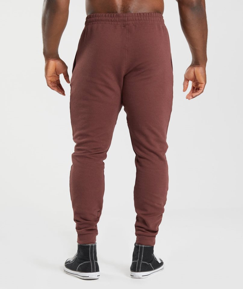 Pantalones Jogger Gymshark React Hombre Marrones | ES1769-KW