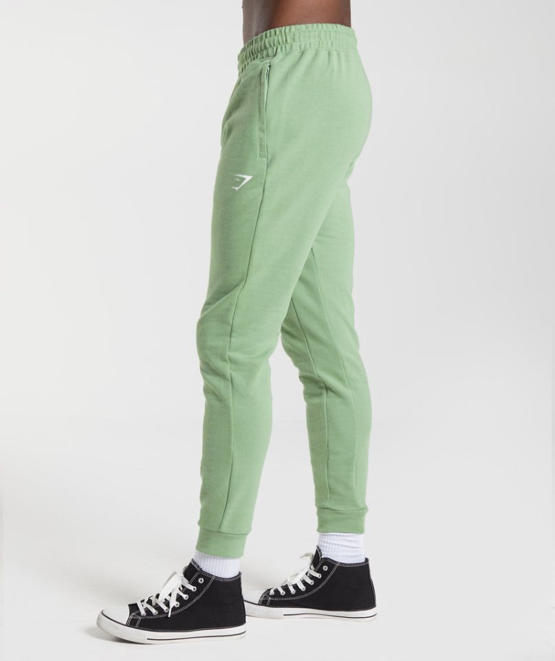 Pantalones Jogger Gymshark React Hombre Verde | ES2680-UT