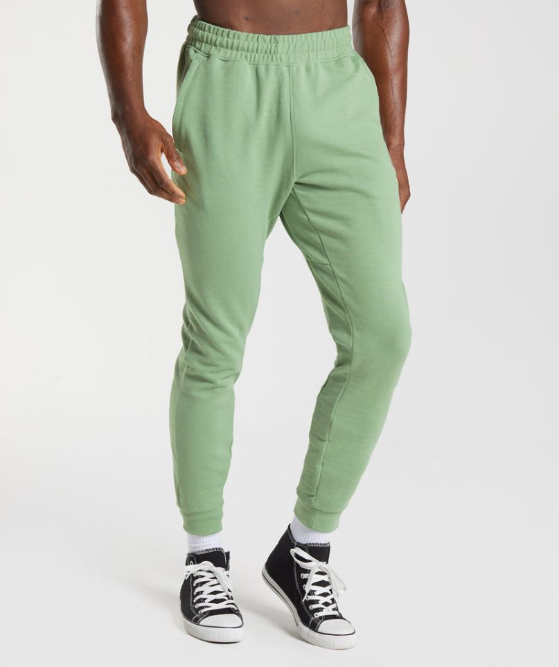 Pantalones Jogger Gymshark React Hombre Verde | ES2680-UT