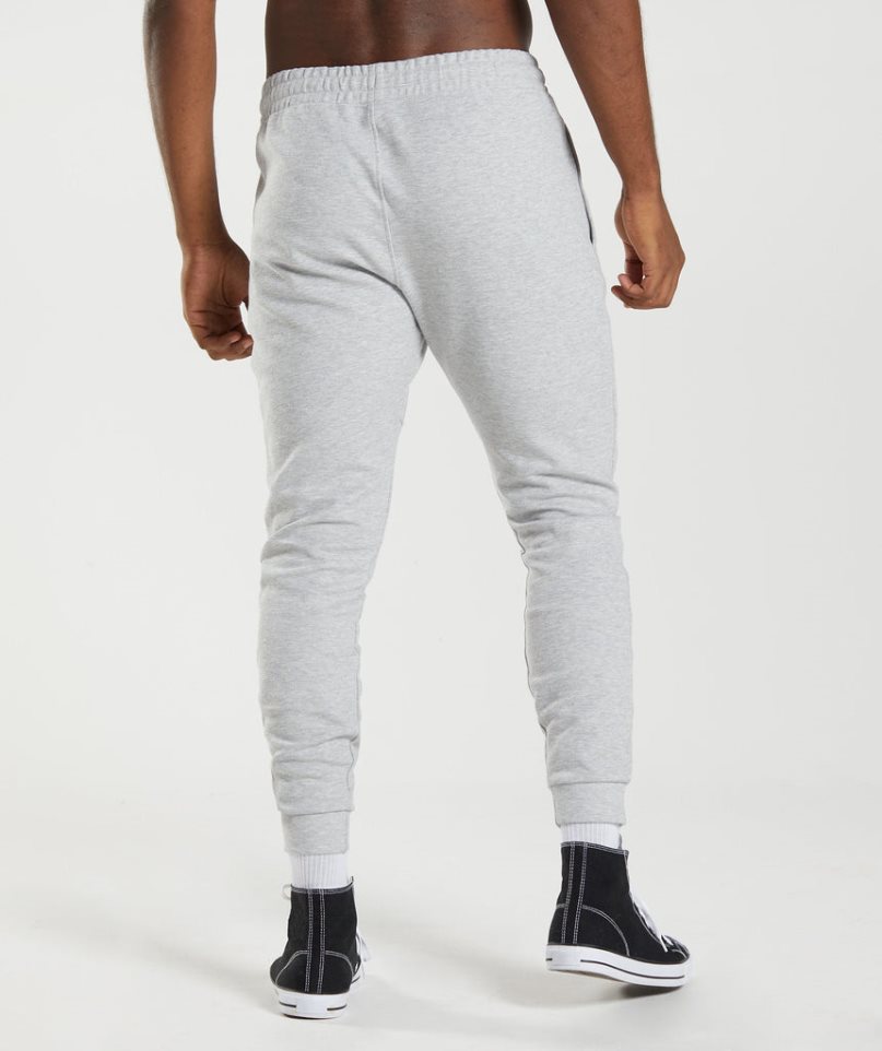 Pantalones Jogger Gymshark React Hombre Gris Claro | ES4879-XS