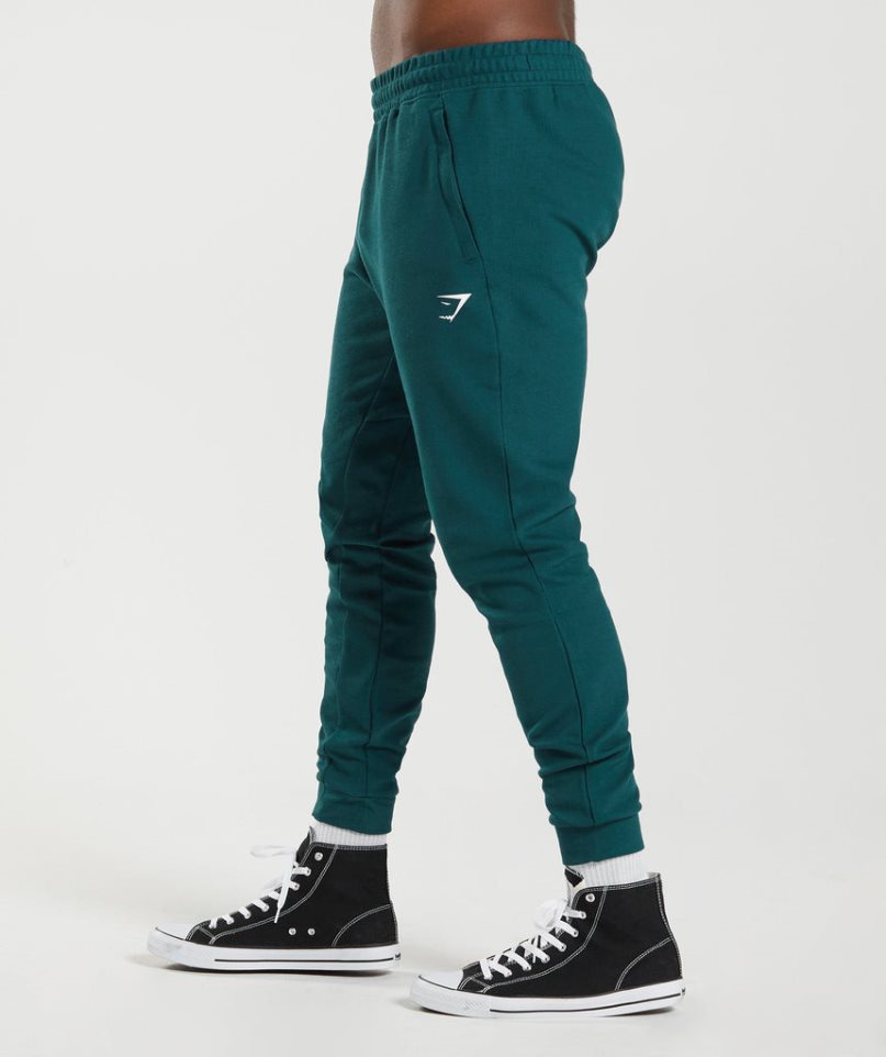 Pantalones Jogger Gymshark React Hombre Turquesa | ES5279-GI