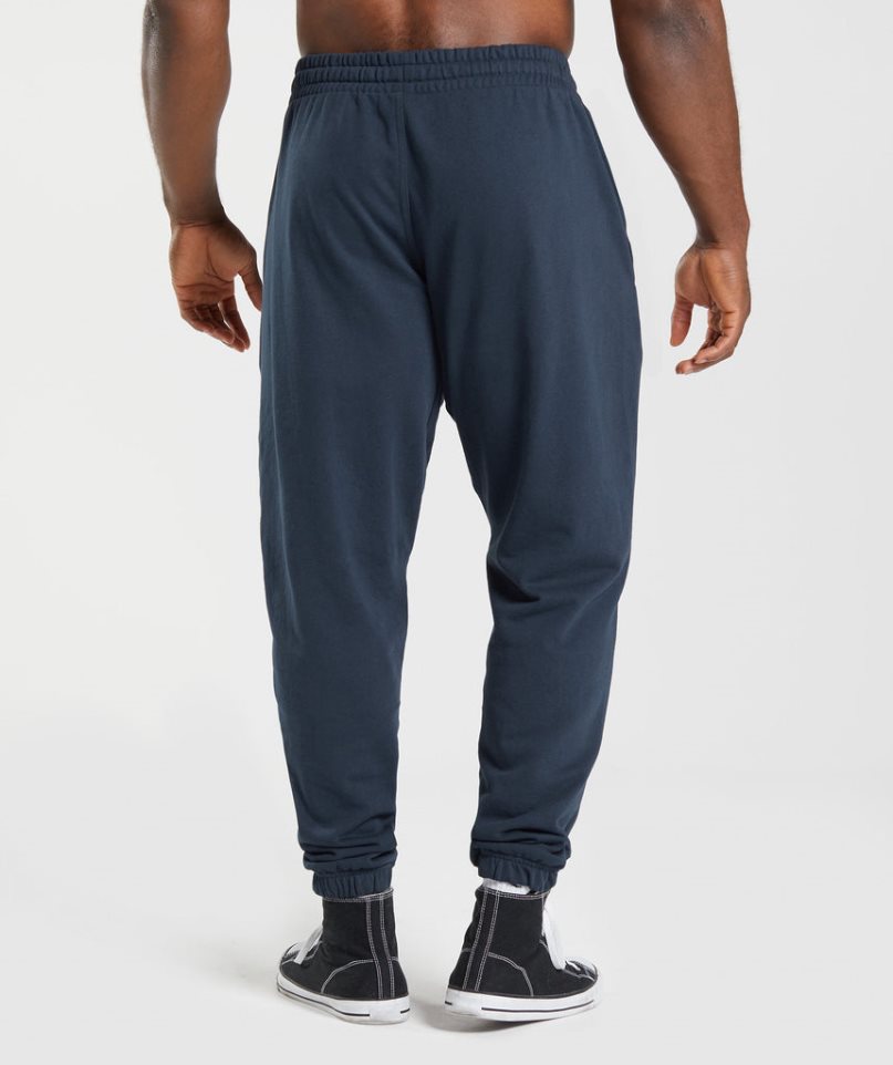 Pantalones Jogger Gymshark React Hombre Azul Marino | ES9814-JA