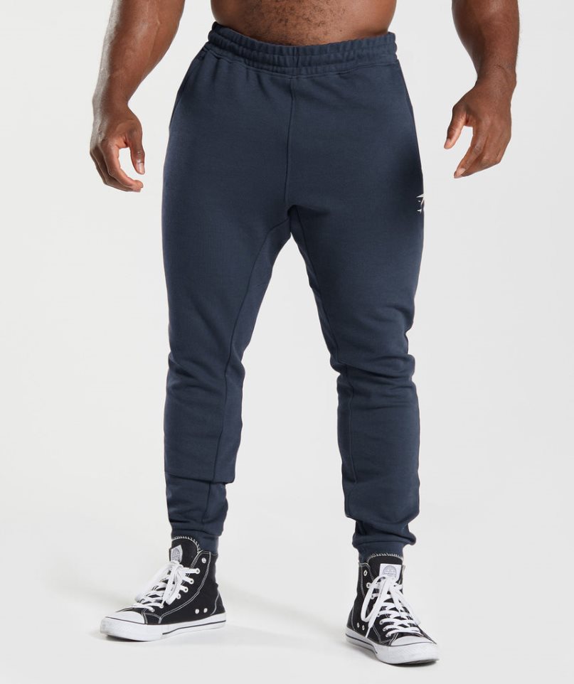 Pantalones Jogger Gymshark React Hombre Azul Marino | ES9814-JA