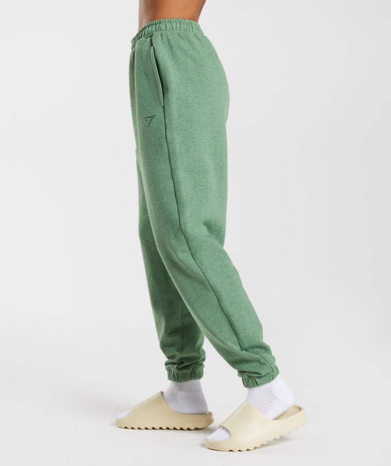 Pantalones Jogger Gymshark Rest Day Sweats Mujer Verde | ES4029-ED