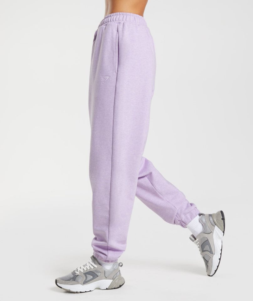 Pantalones Jogger Gymshark Rest Day Sweats Mujer Moradas Claro | ES6238-RS