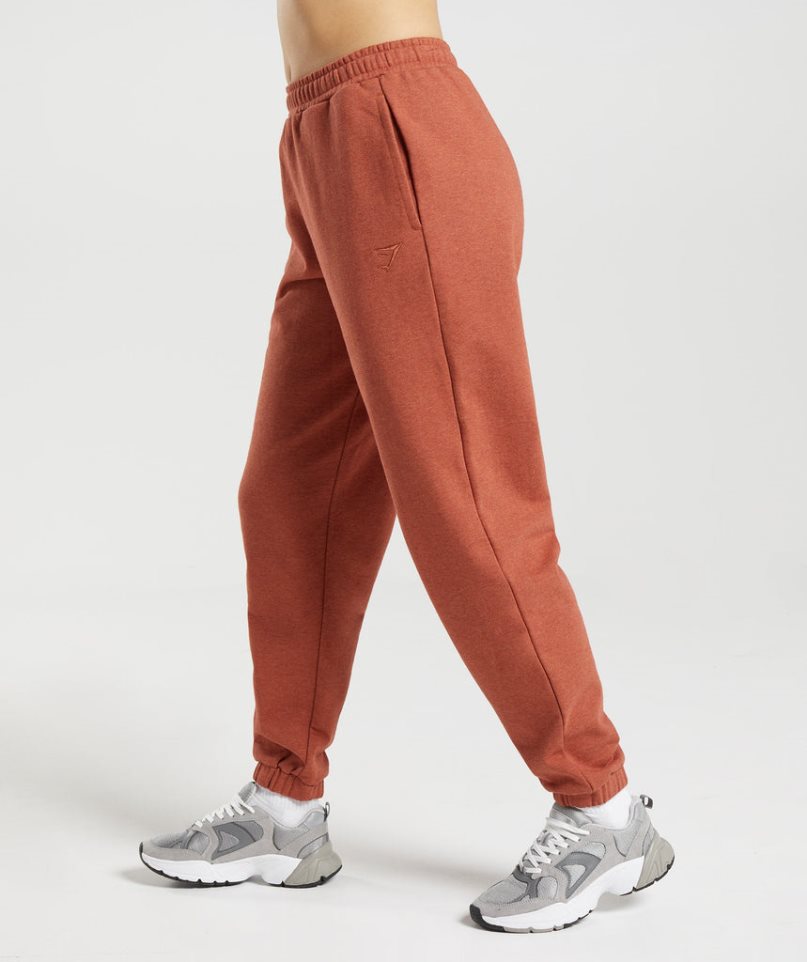 Pantalones Jogger Gymshark Rest Day Sweats Mujer Marrones | ES8910-IZ