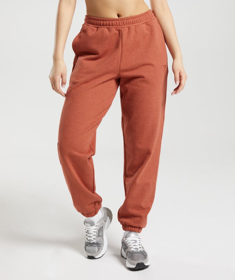 Pantalones Jogger Gymshark Rest Day Sweats Mujer Marrones | ES8910-IZ