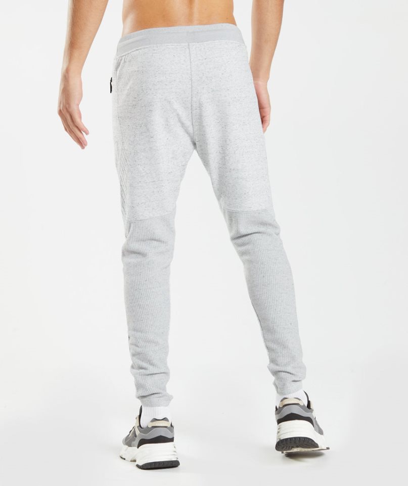 Pantalones Jogger Gymshark Retake Knit Hombre Gris Claro | ES4380-JX