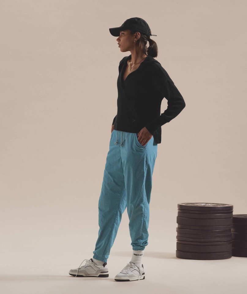 Pantalones Jogger Gymshark Retake Pista Mujer Azules | ES4387-ER