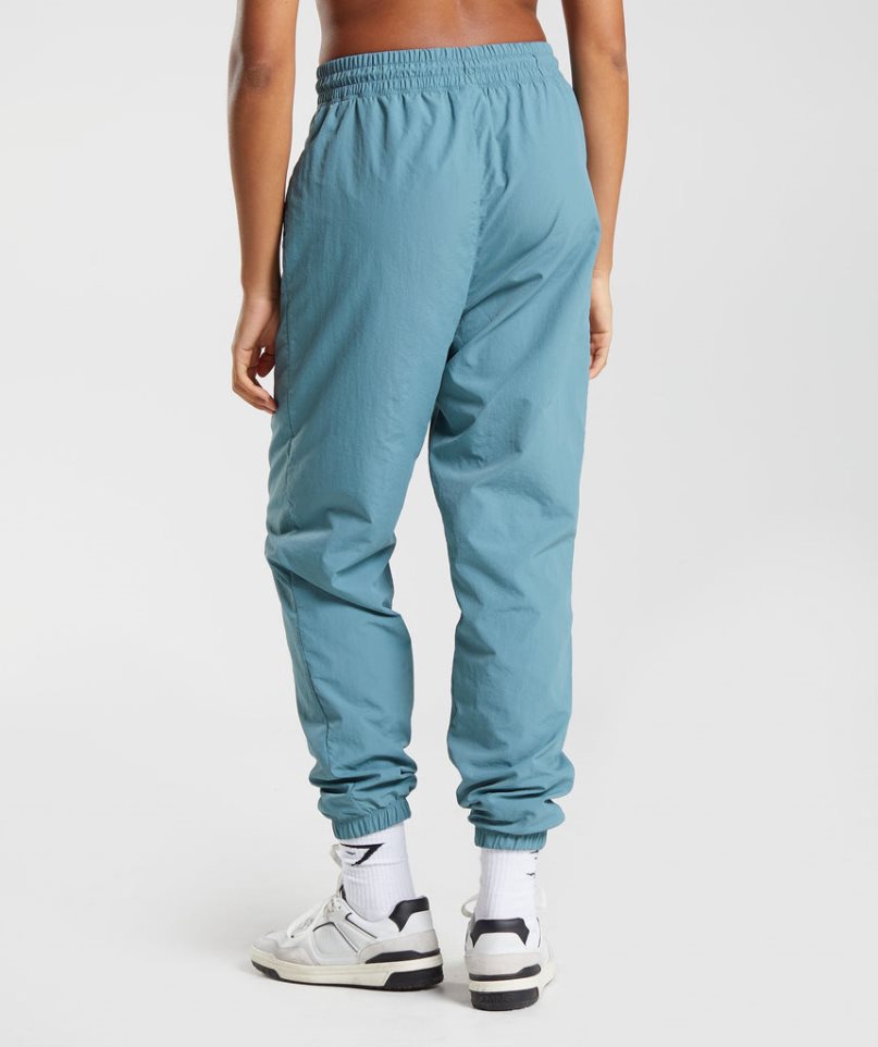 Pantalones Jogger Gymshark Retake Pista Mujer Azules | ES4387-ER