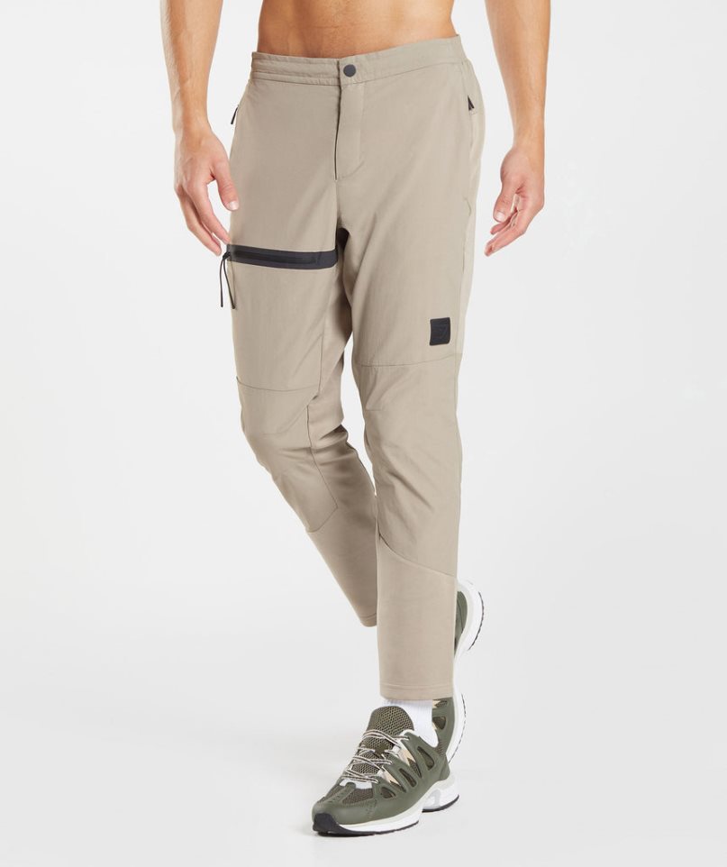 Pantalones Jogger Gymshark Retake Woven Hombre Kaki | ES0156-PX