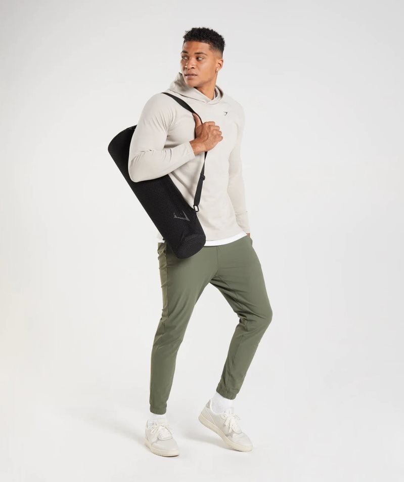 Pantalones Jogger Gymshark Studio Hombre Verde Oliva | ES4173-AP