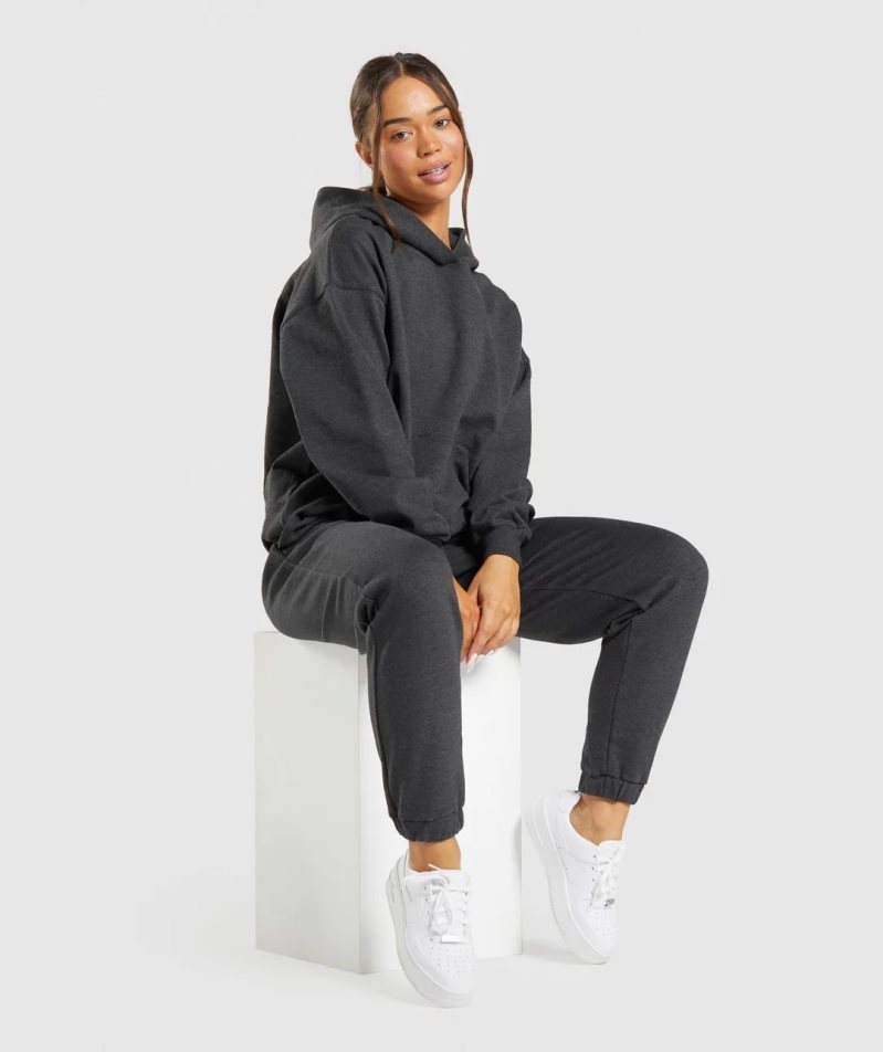 Sudadera Con Capucha Gymshark Rest Day Sweats Mujer Negras | ES3061-OV