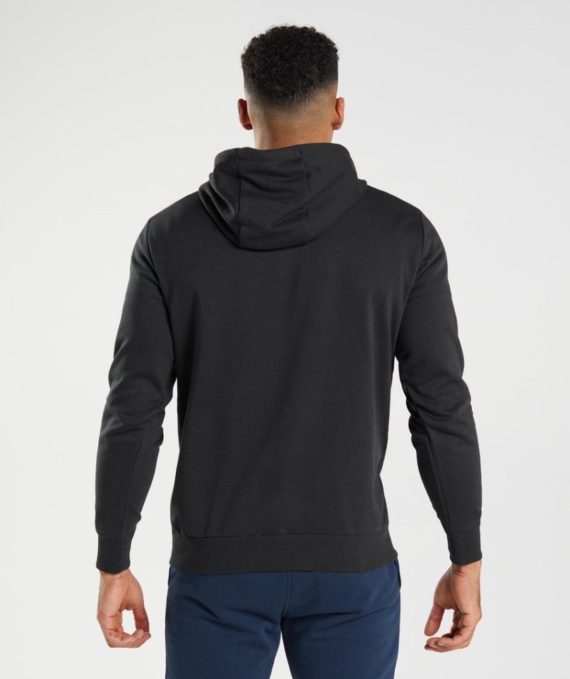 Sudadera Con Capucha Gymshark Sharkhead Infill Hombre Negras | ES9347-VK