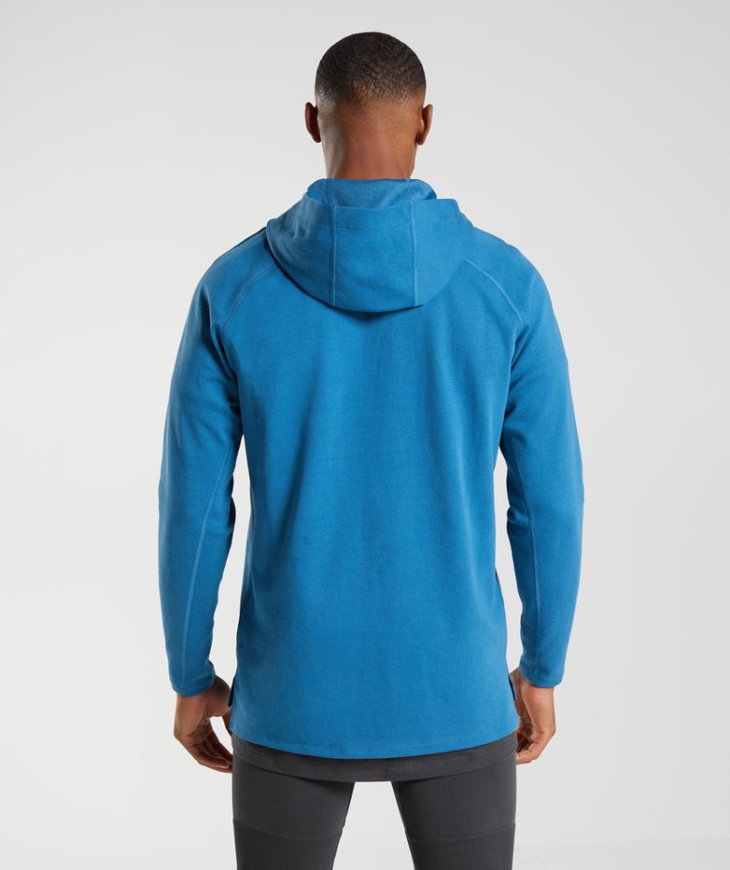 Sudadera Con Capucha Gymshark Studio Hombre Azules | ES3924-OH