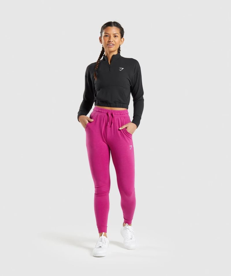 Sudaderas Gymshark Entrenamiento Pippa Mujer Negras | ES1046-ZA