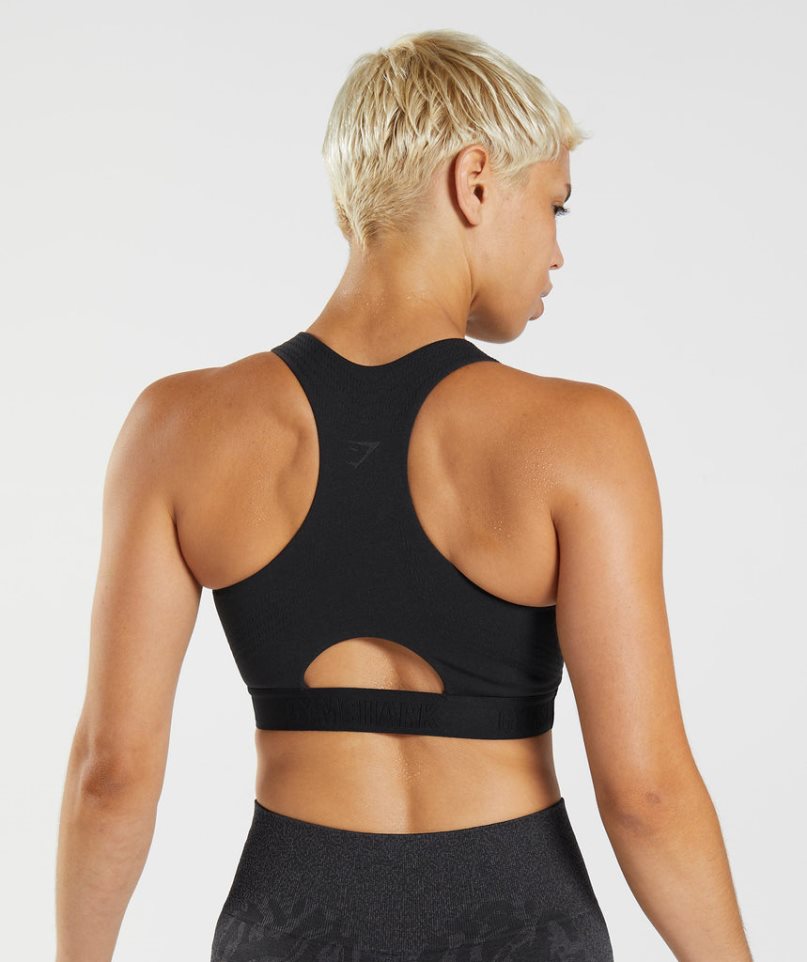 Sujetadores Deportivos Gymshark 315 Performance High Neck Mujer Negras | ES6294-WO