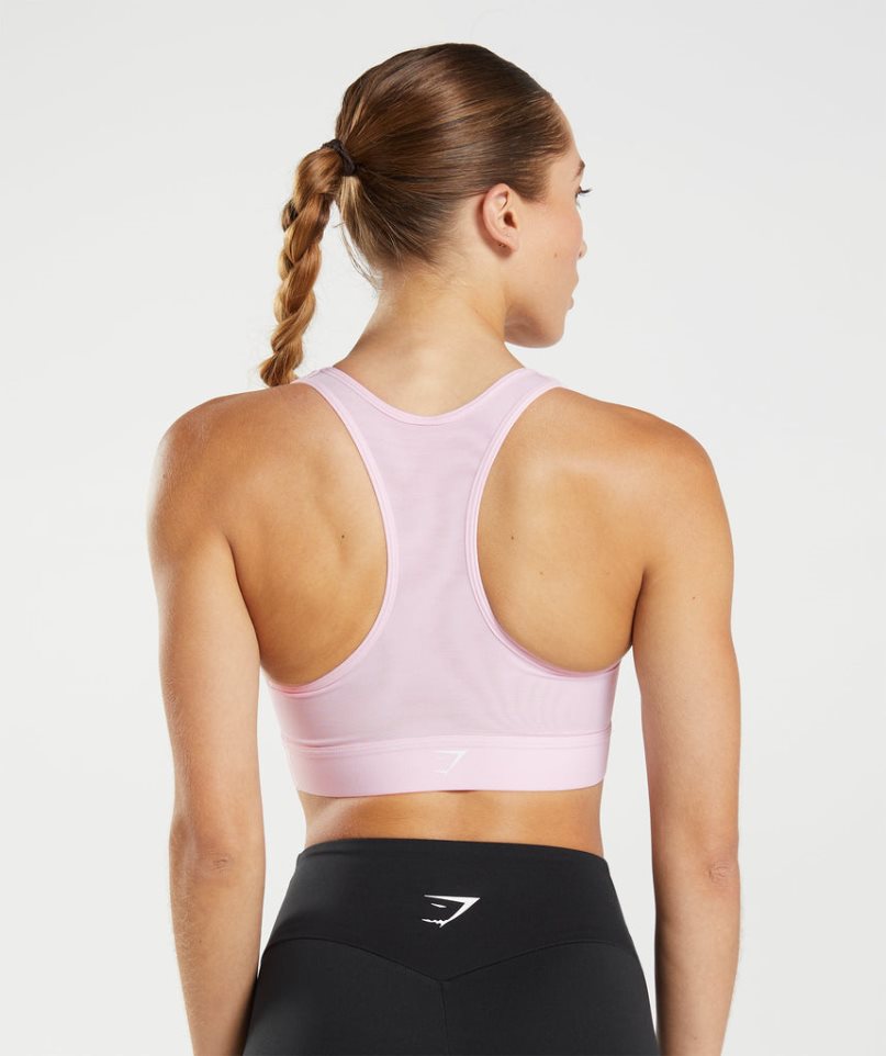 Sujetadores Deportivos Gymshark Ligeros High Support Mujer Rosas | ES8407-UO