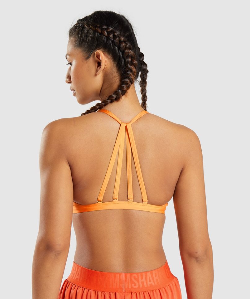 Sujetadores Deportivos Gymshark Minimal Mujer Naranjas | ES4695-RP