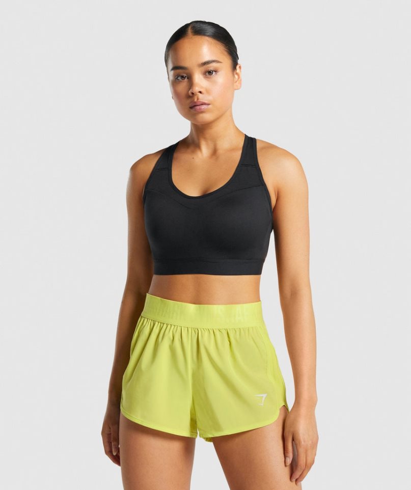 Sujetadores Deportivos Gymshark Open Back Mujer Negras | ES1256-QT