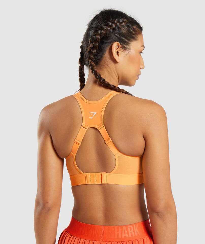 Sujetadores Deportivos Gymshark Open Back Mujer Naranjas | ES7915-JW