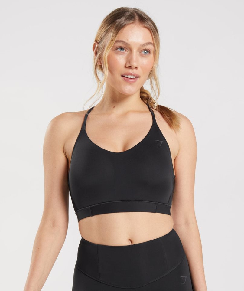 Sujetadores Deportivos Gymshark Studio Mujer Negras | ES7426-YM