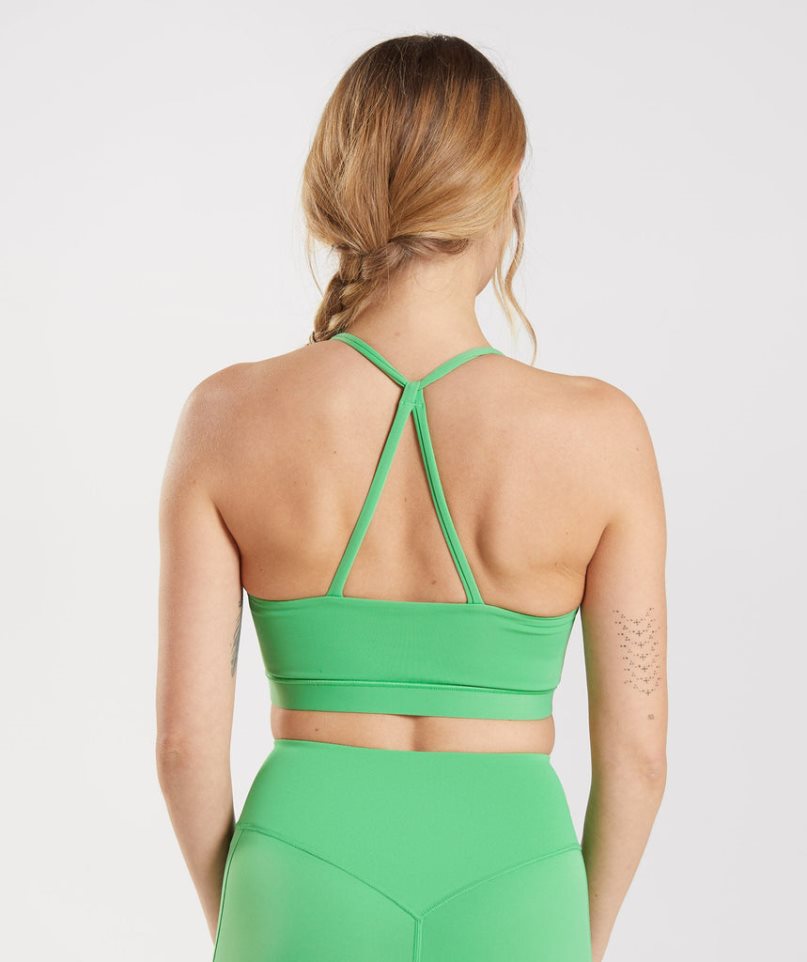 Sujetadores Deportivos Gymshark Studio Mujer Verde | ES8125-DM